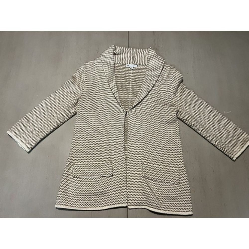 Gap Chevron‎ Knit Cardigan Sweater Cozy Chic Layering Piece